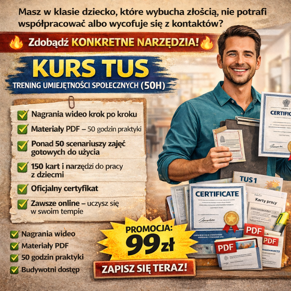 CERTYFIKOWANY KURS TRENING UMIEJĘTNOŚCI SPOŁECZNYCH