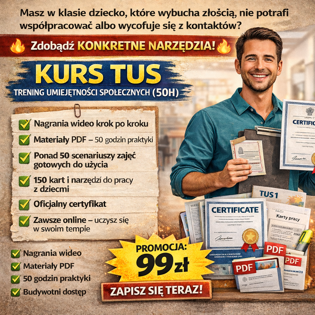 CERTYFIKOWANY KURS TRENING UMIEJĘTNOŚCI SPOŁECZNYCH