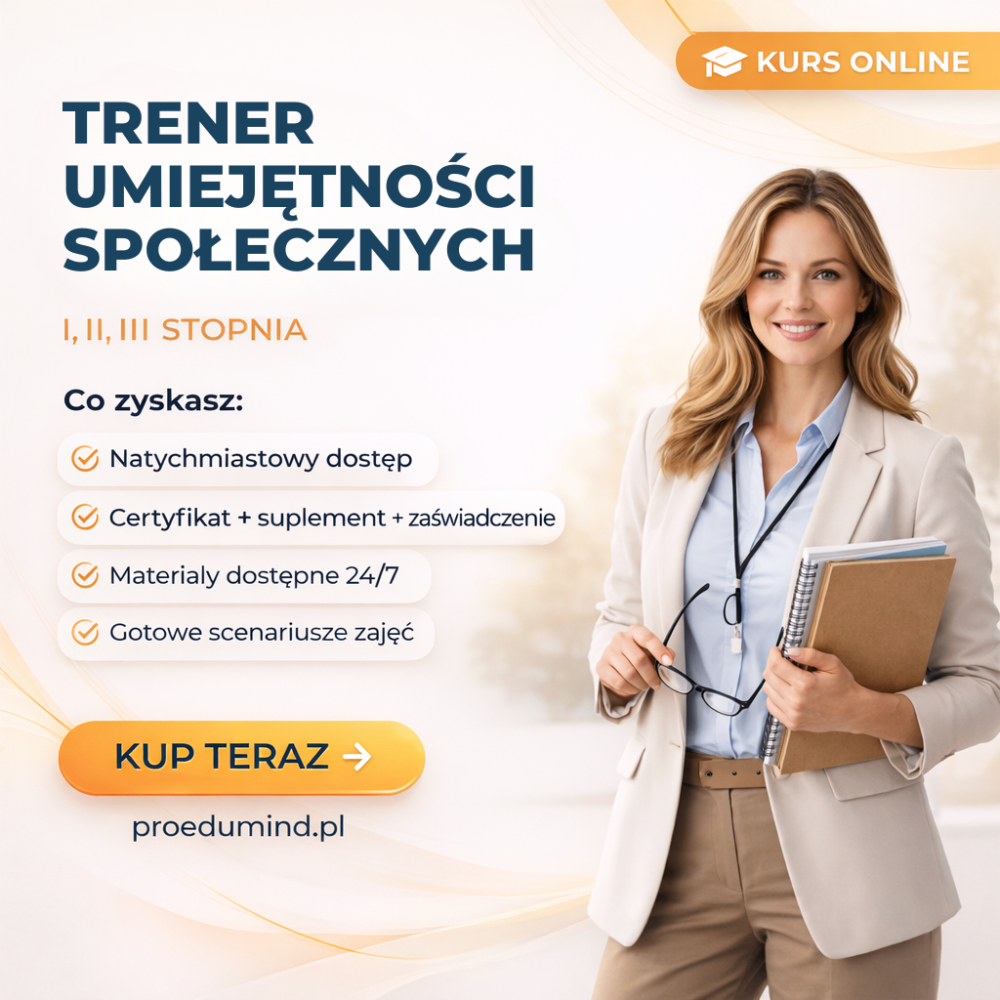 Trener Umiejętności Społecznych (TUS) I, II i III stopnia